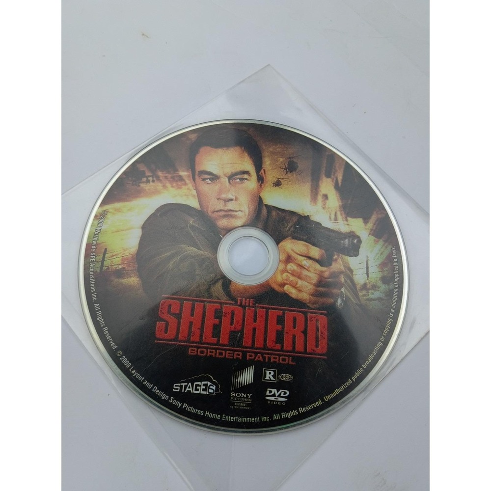 THE SHEPHERD BORDER PATROL Jean-Claude Van Damme (DVD) w out case